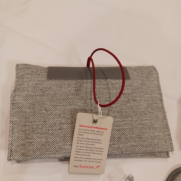 Austrian Airline Amenity Kit 10 items Swag Bag Travel Packable - Picture 8 of 9